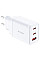 Зарядний пристрій мережевий D-Link DCP-651 65Вт GaN 2хUSB-С, 1xUSB-A, білий