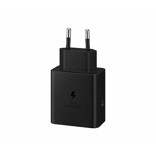 Зарядний пристрій мережевий Samsung 60Вт USB-С PD PPS, чорний
