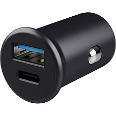Зарядний пристрій автомобільний Trust 38Вт USB-A/USB-C PD, QC, чорний