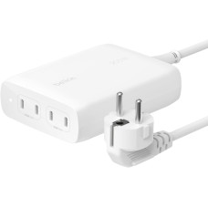 Зарядний пристрій мережевий Belkin 200Вт 4хUSB-С GAN PD PPS, білий