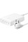 Зарядний пристрій мережевий Belkin 200Вт 4хUSB-С GAN PD PPS, білий
