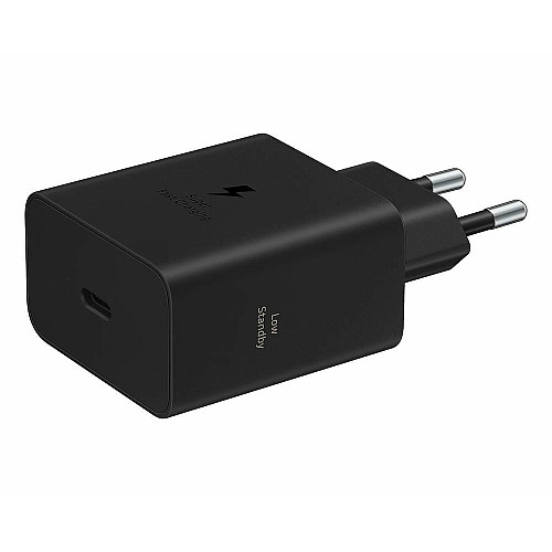 Зарядний пристрій мережевий Samsung 60Вт USB-С PD PPS, чорний