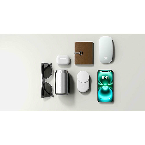 Зарядний пристрій бездротовий Belkin UltraCharge 2в1 Foldable Magnetic Charging 25Вт, білий