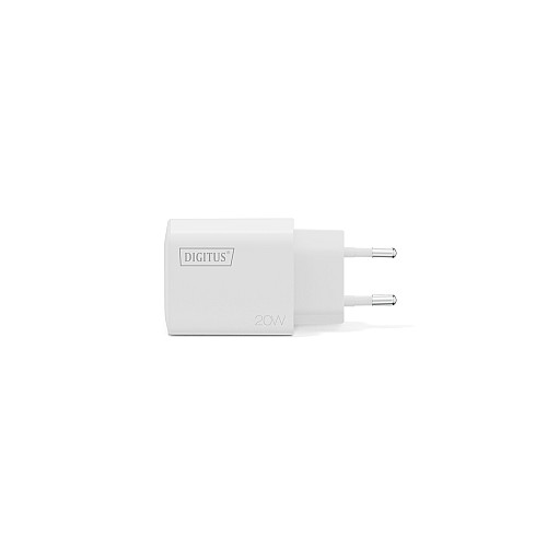 Зарядний пристрій DIGITUS 1хUSB-C, 1хUSB-A, 20W