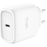 Зарядний пристрій мережевий Trust Maxo 45Вт, GaN, USB-C PD/PPS, білий