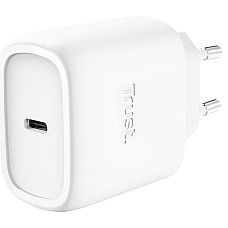 Зарядний пристрій мережевий Trust Maxo 45Вт, GaN, USB-C PD/PPS, білий