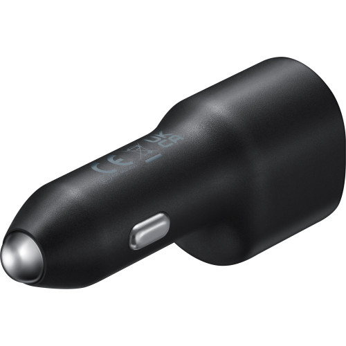 Зарядний пристрій автомобільний Samsung 40Вт USB-A/USB-C, чорний