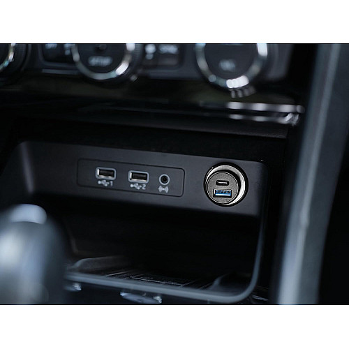 Зарядний пристрій автомобільний Trust 38Вт USB-A/USB-C PD, QC, чорний