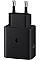Зарядний пристрій мережевий Samsung 45Вт USB-С PD PPS, кабель USB-C > USB-C, 1.8м, чорний