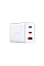 Зарядний пристрій мережевий D-Link DCP-651 65Вт GaN 2хUSB-С, 1xUSB-A, білий