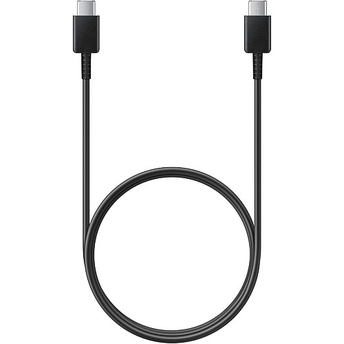 Зарядний пристрій мережевий Samsung 15Вт USB-С, кабель USB-C > USB-C, 1м, чорний
