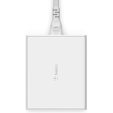 Зарядний пристрій мережевий Belkin 108Вт 2хUSB-С GAN PD PPS/2хUSB-A, білий