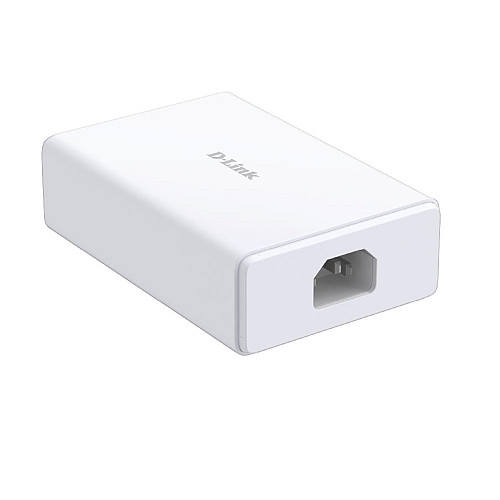 Зарядний пристрій мережевий D-Link DCF-241 240Вт GaN 4хUSB-С, 1xUSB-A, білий