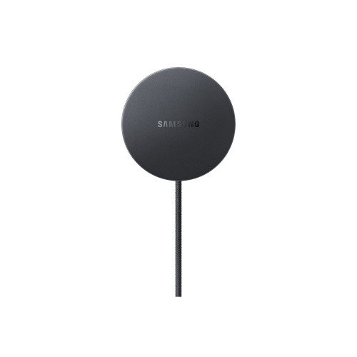 Зарядний пристрій бездротовий Samsung 25Вт Magnetic Wireless, адаптер 45Вт USB-C, сірий темний