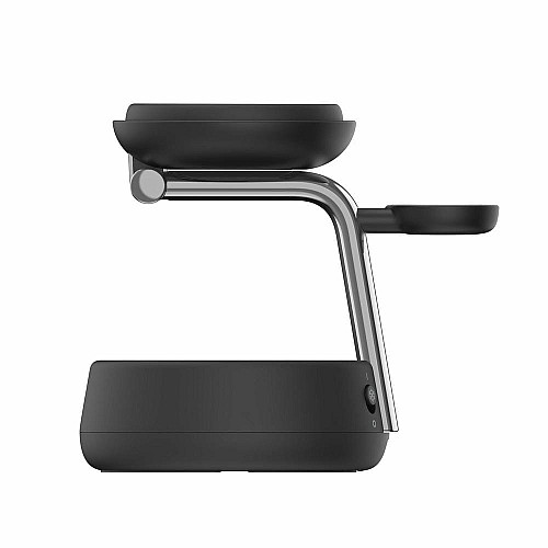 Зарядний пристрій бездротовий Belkin UltraCharge Pro 3в1 Magnetic Charging Dock 25Вт, Charcoal