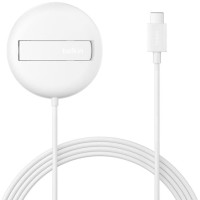 Зарядное устройство для беспроводной связи Belkin UltraCharge Magnetic Kickstand 15Вт, белый