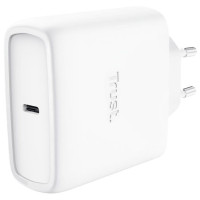 Зарядний пристрій мережевий Trust Maxo 65Вт, GaN, USB-C PD/PPS, білий