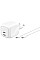Зарядное устройство сетевое Belkin 67Вт 2хUSB-С GAN PD PPS, кабель USB-С > USB-C, 2м, белый