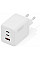 Зарядний пристрій DIGITUS GaN 2хUSB-C, 1хUSB-A, 100W