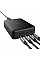 Зарядное устройство сетевое Trust Maxo 240Вт, GaN, 4xUSB-C, PD, черный