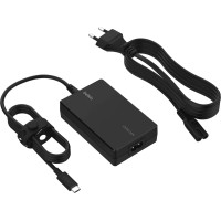 Зарядний пристрій мережевий Belkin 100Вт USB-С GAN PD PPS, кабель USB-C 2м, чорний OEM
