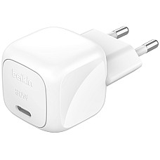 Зарядний пристрій мережевий Belkin 30Вт USB-С PD PPS, білий