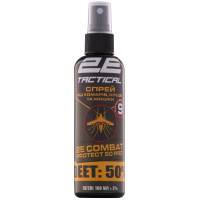 Спрей від комарів, кліщів та мошок 2E Combat Protect 50 Pro, 100 мл