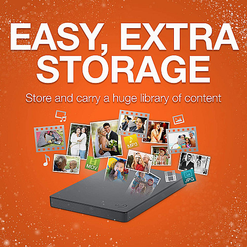 Портативний жорсткий диск Seagate 1TB USB 3.0 Basic