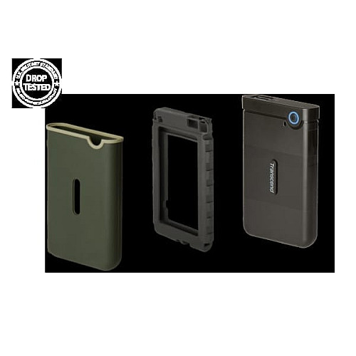 Портативний жорсткий диск Transcend 4TB USB 3.1 StoreJet 25M3 Сірий
