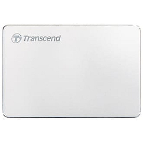 Портативный жесткий диск Transcend 1TB USB 3.1 Type-C StoreJet 25C3S Серебряный