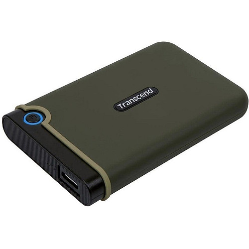 Портативный жесткий диск Transcend 2TB USB 3.1 StoreJet 25M3 Зеленый