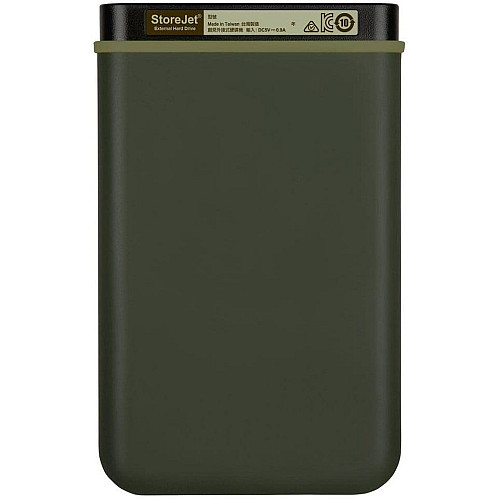 Портативный жесткий диск Transcend 2TB USB 3.1 StoreJet 25M3 Зеленый