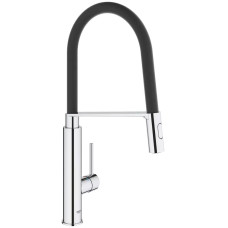 Змішувач для кухні Grohe Concetto, довж.виливу - 235мм, поворотний/гнучкий, 1важіль, хром