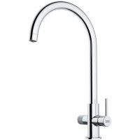 Змішувач для кухні Franke Lina J Clear Water 2.0, довж.виливу - 216 мм, поворотний, 1+1 фільтр, хром
