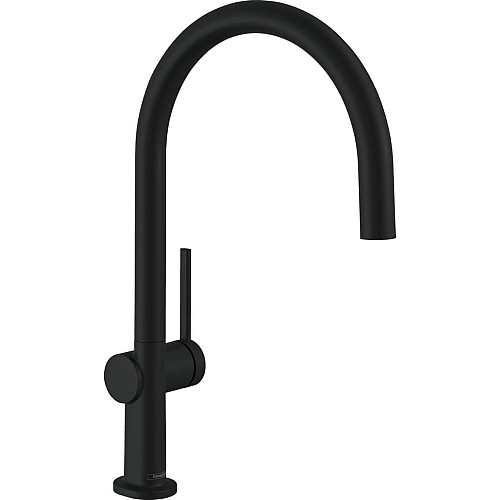Смеситель для кухни Hansgrohe Talis M54, длина излива - 235мм, поворотный, 1рычажный, KM220, матовый черный