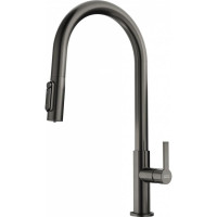 Змішувач для кухні Franke Maris Slim J Clear Water, довж.виливу - 221 мм, поворотний, 1+1 фільтр, латунь