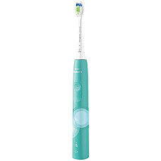 Щітка зубна електр. Philips, Sonicare 4100 Series, 31т. колив/хв, насадок-1, зелений
