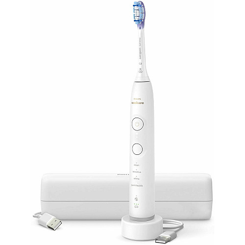 Щетка зубная электр. Philips, Sonicare 7100 Series, 62т. колив/мин, насадок-1, футляр, белый
