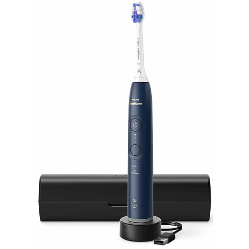 Щетка зубная электр. Philips, Sonicare 6100 Series, 62т. колив/мин, насадок-1, футляр, синий