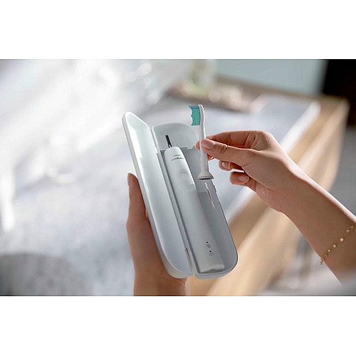 Щетка зубная электр. Philips, Sonicare 3100 Series, 31т. колив/мин, насадок-1, белый