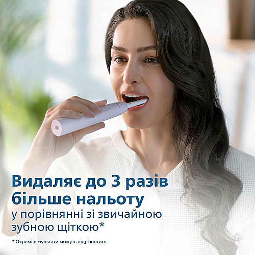 Щетка зубная электр. Philips, Sonicare 3100 series, 31т. колив/мин, насадок-1, розовый
