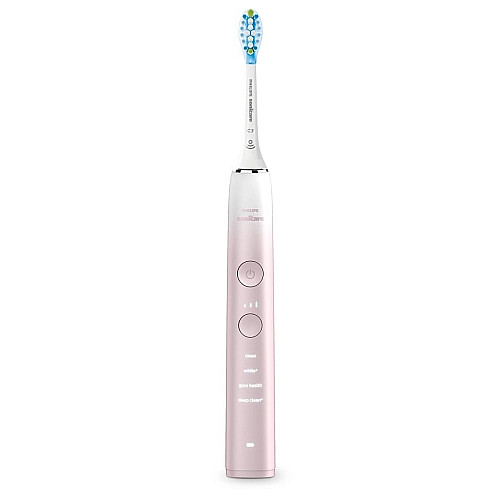 Щетка зубная электр. Philips, Sonicare DiamondClean Prestige 9900, 62т. колл/мин, насадок-1, SenseIQ, зарядный чехол, розовый