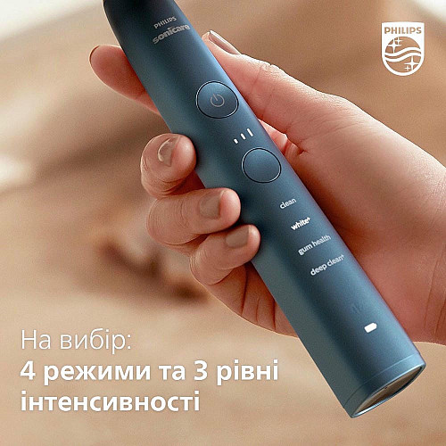 Щетка зубная электр. Philips, Sonicare DiamondClean 9000 Series, 62т. кол/мин, насадок-1, футляр, Bluetooth, черный