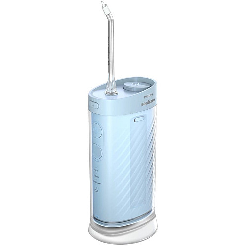 Ирригатор Philips портативный Sonicare Compact Flosser 1000, чаша 200 мл, складной, голубой