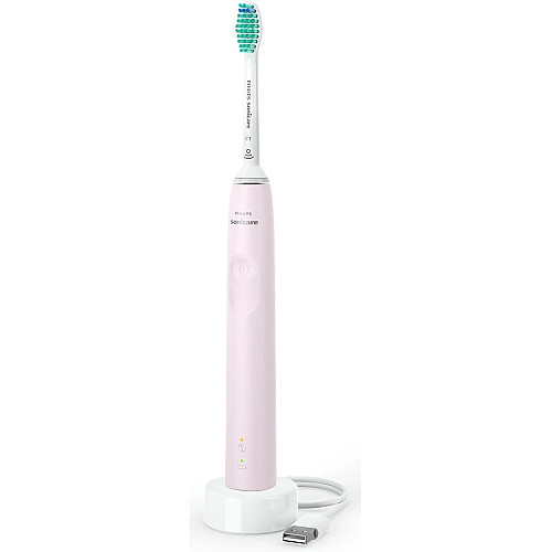 Щетка зубная электр. Philips, Sonicare 3100 series, 31т. колив/мин, насадок-1, розовый
