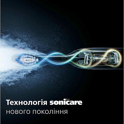 Щетка зубная электр. Philips, Sonicare 7100 Series, 62т. колив/мин, насадок-1, футляр, белый