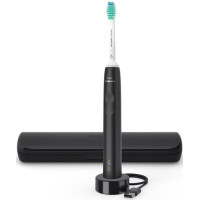 Щетка зубная электр. Philips, Sonicare Gemini 3100, 31т. колив/мин, насадок-1, футляр, черный
