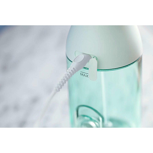 Ирригатор Philips портативный Sonicare Cordless Power Flosser 3000, чехол, 2 насадки, мятный
