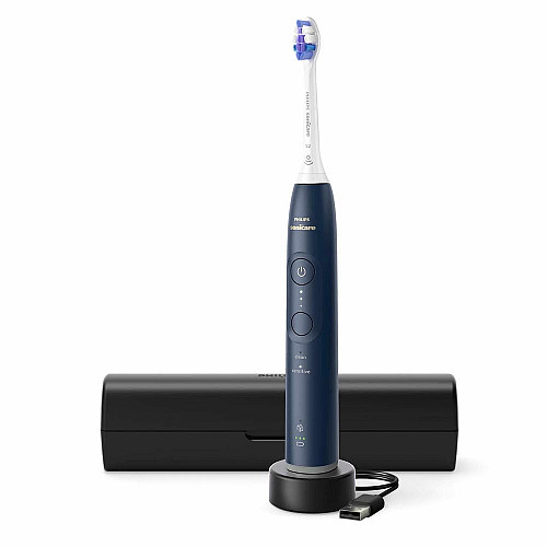 Щетка зубная электр. Philips, Sonicare 6100 Series, 62т. колив/мин, насадок-1, футляр, синий