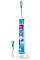 Щетка зубная электр. Philips, Sonicare For Kids, для детей, 62т. колив/мин, насадок-2, Bluetooth, голубой